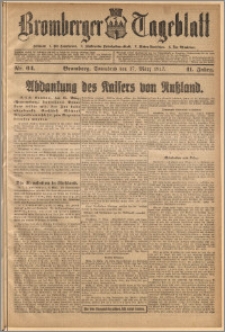 Bromberger Tageblatt. J. 41, 1917, nr 64