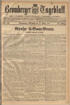 Bromberger Tageblatt. J. 41, 1917, nr 67