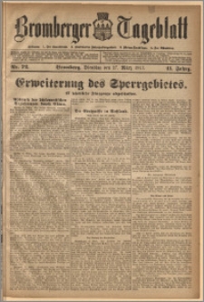 Bromberger Tageblatt. J. 41, 1917, nr 72