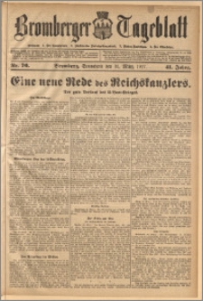 Bromberger Tageblatt. J. 41, 1917, nr 76