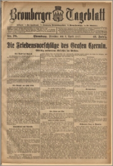 Bromberger Tageblatt. J. 41, 1917, nr 78