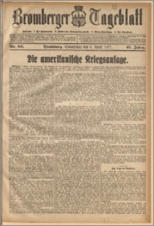 Bromberger Tageblatt. J. 41, 1917, nr 80