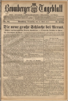 Bromberger Tageblatt. J. 41, 1917, nr 84