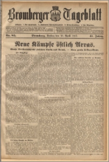 Bromberger Tageblatt. J. 41, 1917, nr 85