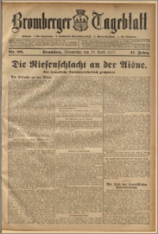Bromberger Tageblatt. J. 41, 1917, nr 90