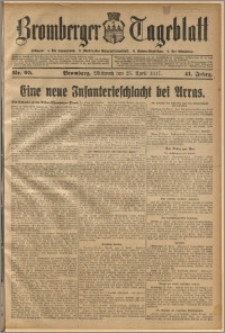 Bromberger Tageblatt. J. 41, 1917, nr 95