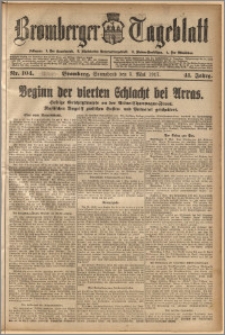 Bromberger Tageblatt. J. 41, 1917, nr 104