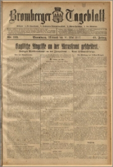Bromberger Tageblatt. J. 41, 1917, nr 113