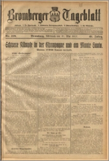 Bromberger Tageblatt. J. 41, 1917, nr 118