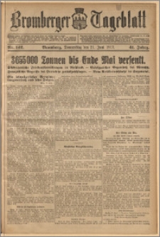Bromberger Tageblatt. J. 41, 1917, nr 142