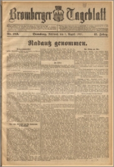 Bromberger Tageblatt. J. 41, 1917, nr 183