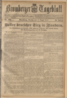 Bromberger Tageblatt. J. 41, 1917, nr 193