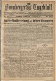 Bromberger Tageblatt. J. 41, 1917, nr 205