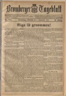 Bromberger Tageblatt. J. 41, 1917, nr 207