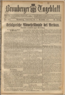 Bromberger Tageblatt. J. 41, 1917, nr 214