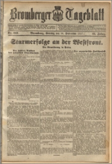 Bromberger Tageblatt. J. 41, 1917, nr 217