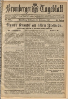 Bromberger Tageblatt. J. 41, 1917, nr 221