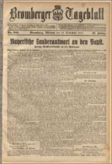 Bromberger Tageblatt. J. 41, 1917, nr 225