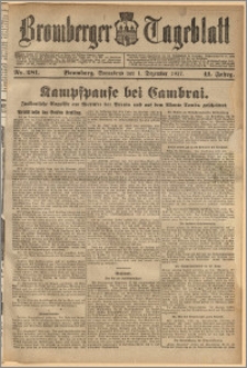 Bromberger Tageblatt. J. 41, 1917, nr 281