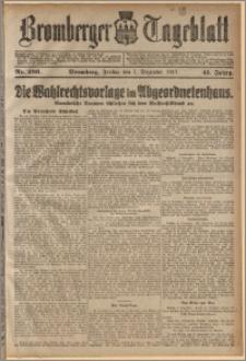 Bromberger Tageblatt. J. 41, 1917, nr 286