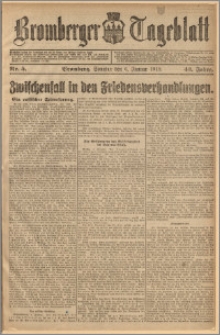 Bromberger Tageblatt. J. 42, 1918, nr 5