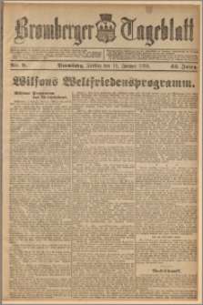 Bromberger Tageblatt. J. 42, 1918, nr 9