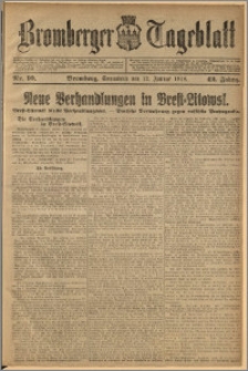 Bromberger Tageblatt. J. 42, 1918, nr 10
