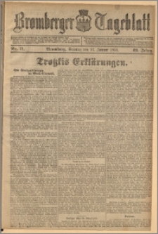Bromberger Tageblatt. J. 42, 1918, nr 11