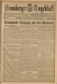 Bromberger Tageblatt. J. 42, 1918, nr 16