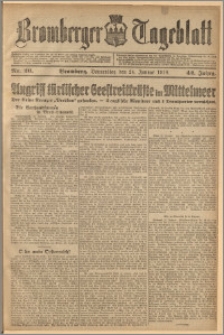 Bromberger Tageblatt. J. 42, 1918, nr 20