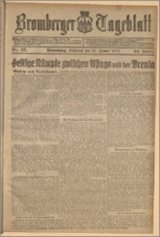 Bromberger Tageblatt. J. 42, 1918, nr 25