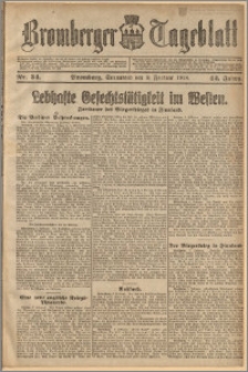 Bromberger Tageblatt. J. 42, 1918, nr 34