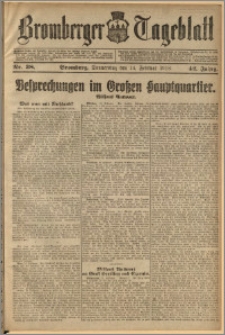 Bromberger Tageblatt. J. 42, 1918, nr 38