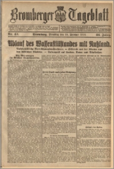 Bromberger Tageblatt. J. 42, 1918, nr 42