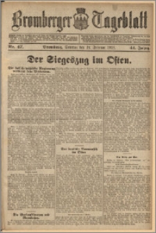 Bromberger Tageblatt. J. 42, 1918, nr 47