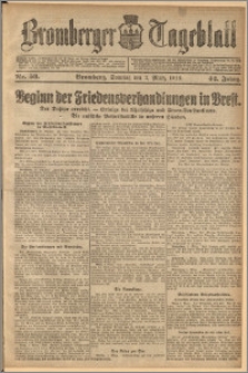 Bromberger Tageblatt. J. 42, 1918, nr 53
