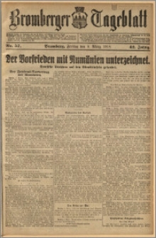 Bromberger Tageblatt. J. 42, 1918, nr 57