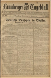 Bromberger Tageblatt. J. 42, 1918, nr 63