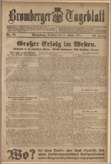 Bromberger Tageblatt. J. 42, 1918, nr 71