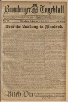 Bromberger Tageblatt. J. 42, 1918, nr 79