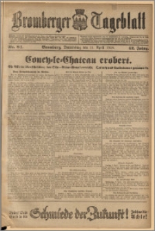 Bromberger Tageblatt. J. 42, 1918, nr 84
