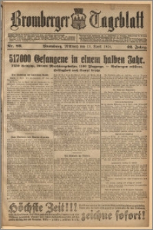 Bromberger Tageblatt. J. 42, 1918, nr 89