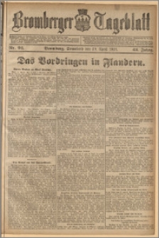 Bromberger Tageblatt. J. 42, 1918, nr 92