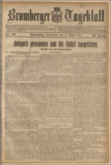 Bromberger Tageblatt. J. 42, 1918, nr 98