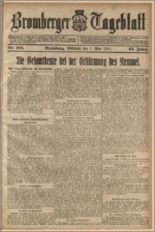 Bromberger Tageblatt. J. 42, 1918, nr 101