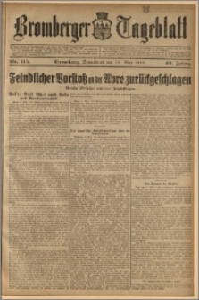 Bromberger Tageblatt. J. 42, 1918, nr 115