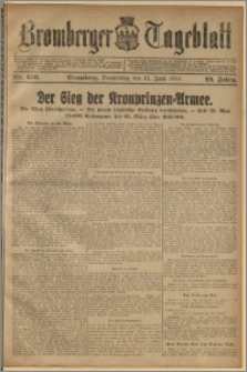 Bromberger Tageblatt. J. 42, 1918, nr 136
