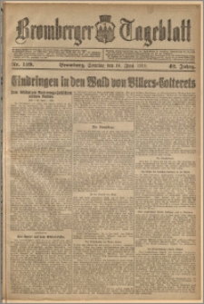 Bromberger Tageblatt. J. 42, 1918, nr 139