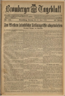 Bromberger Tageblatt. J. 42, 1918, nr 145