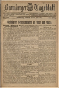 Bromberger Tageblatt. J. 42, 1918, nr 147